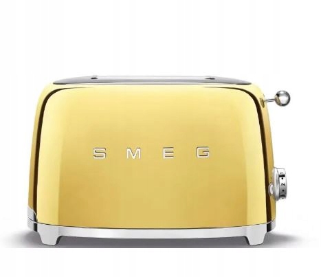 

Toster Smeg TSF01GOEU Złoty Połysk 950W Retro