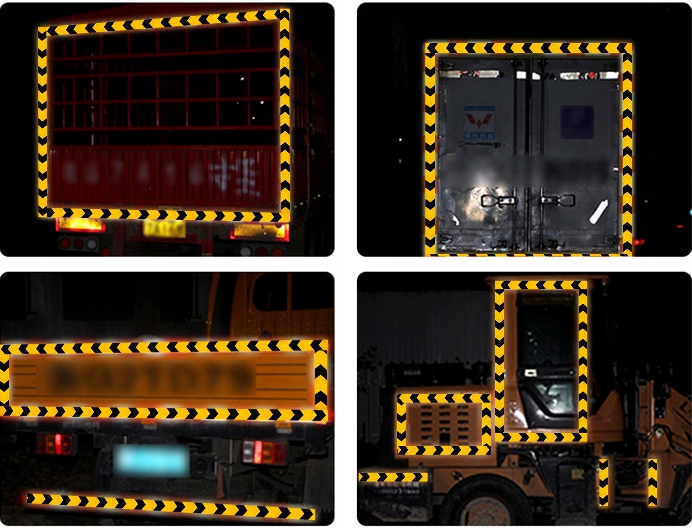 TAŚMA ODBLASKOWA SAMOPRZYLEPNA POMARAŃCZOWA STRZAŁKA KIERUNKOWA ODBLASK 5M Stan opakowania oryginalne