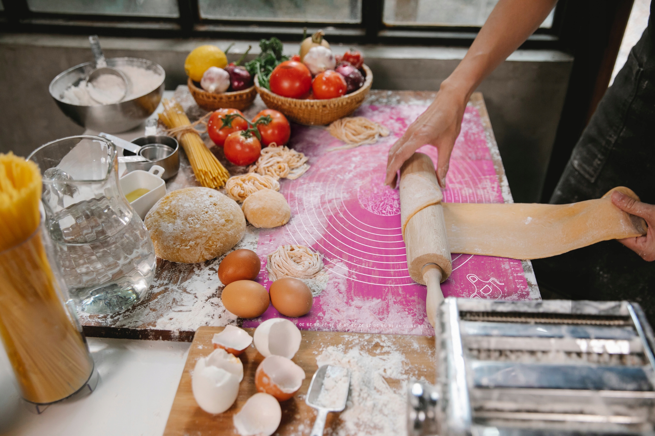 STOLNICA KUCHENNA SILIKONOWA MATA XXL PODKŁADKA Długość (cm) 50