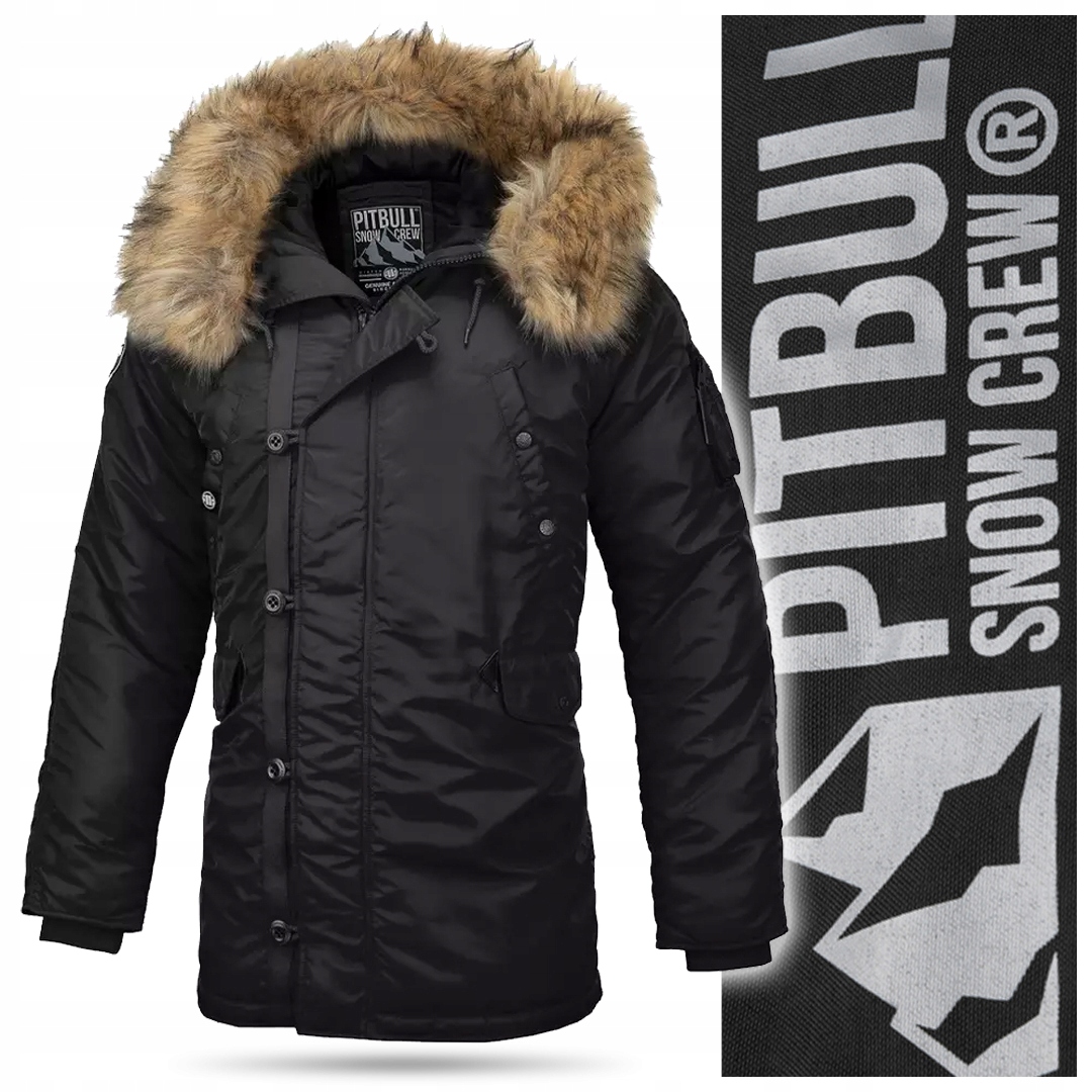 

Kurtka Zimowa Parka Z Futerkiem Pit Bull Alder 3XL