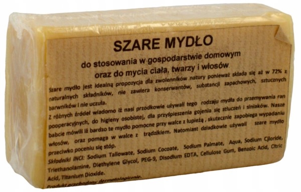 

Carmen Szare Mydło 72% do mycia ciała i włosów150