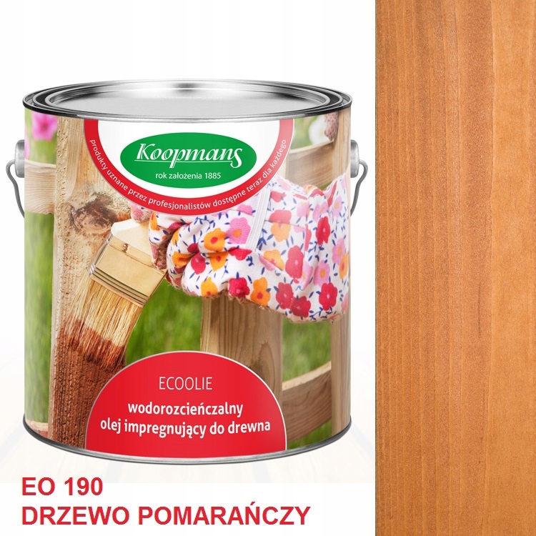 

Ecoolie Wodny Olej Koopmans 2,5 l 190 Pomarańcza