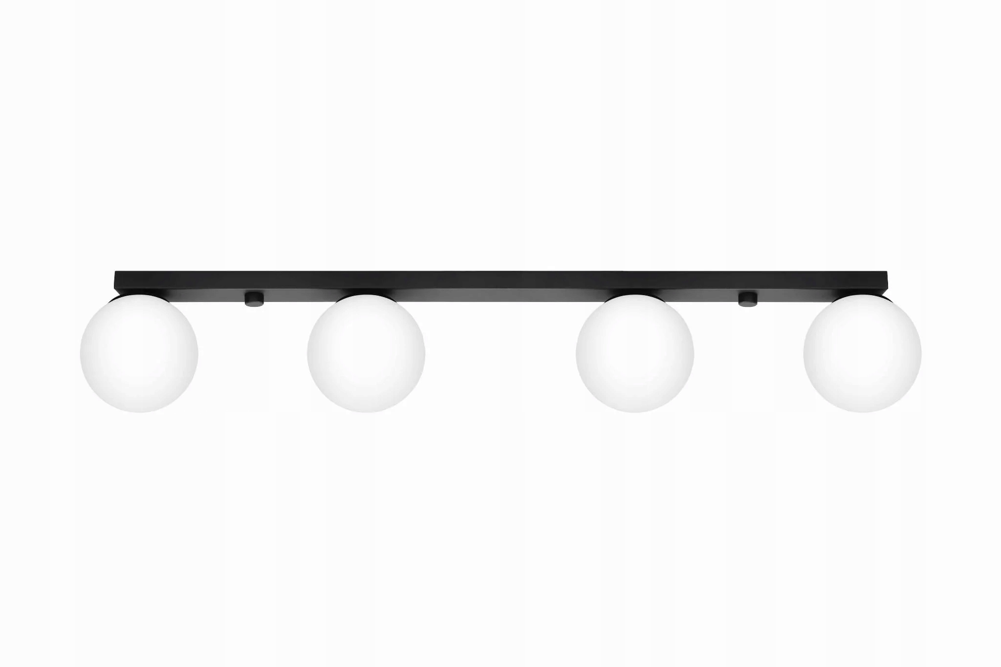 Osvetľovacia lišta Sollux Yoli 4xG9 12W bielo-čierna, moderná