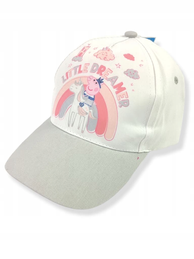 Dziecięca czapka z daszkiem Świnka Peppa 52cm