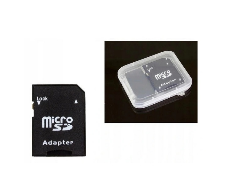 Adapter przejściówka kart pamięci micro sd-sd Obsługiwane karty pamięci Micro Secure Digital (micro SD) Secure Digital (SD)