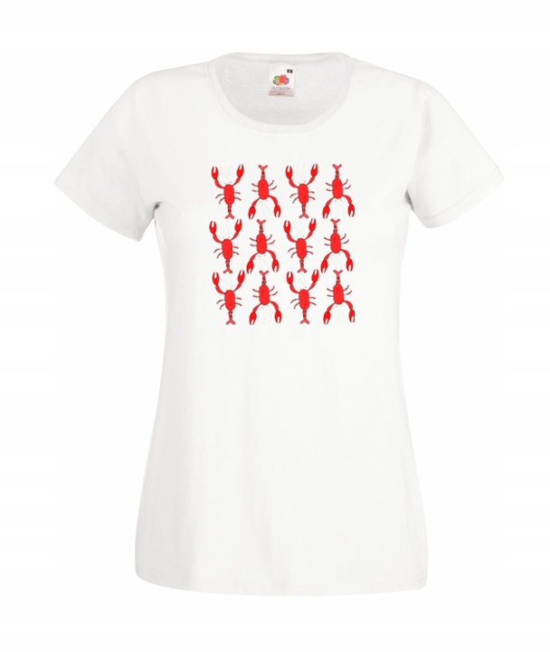 

XXL Koszulka Damska Raki Raczek Znak Zodiaku Wzory