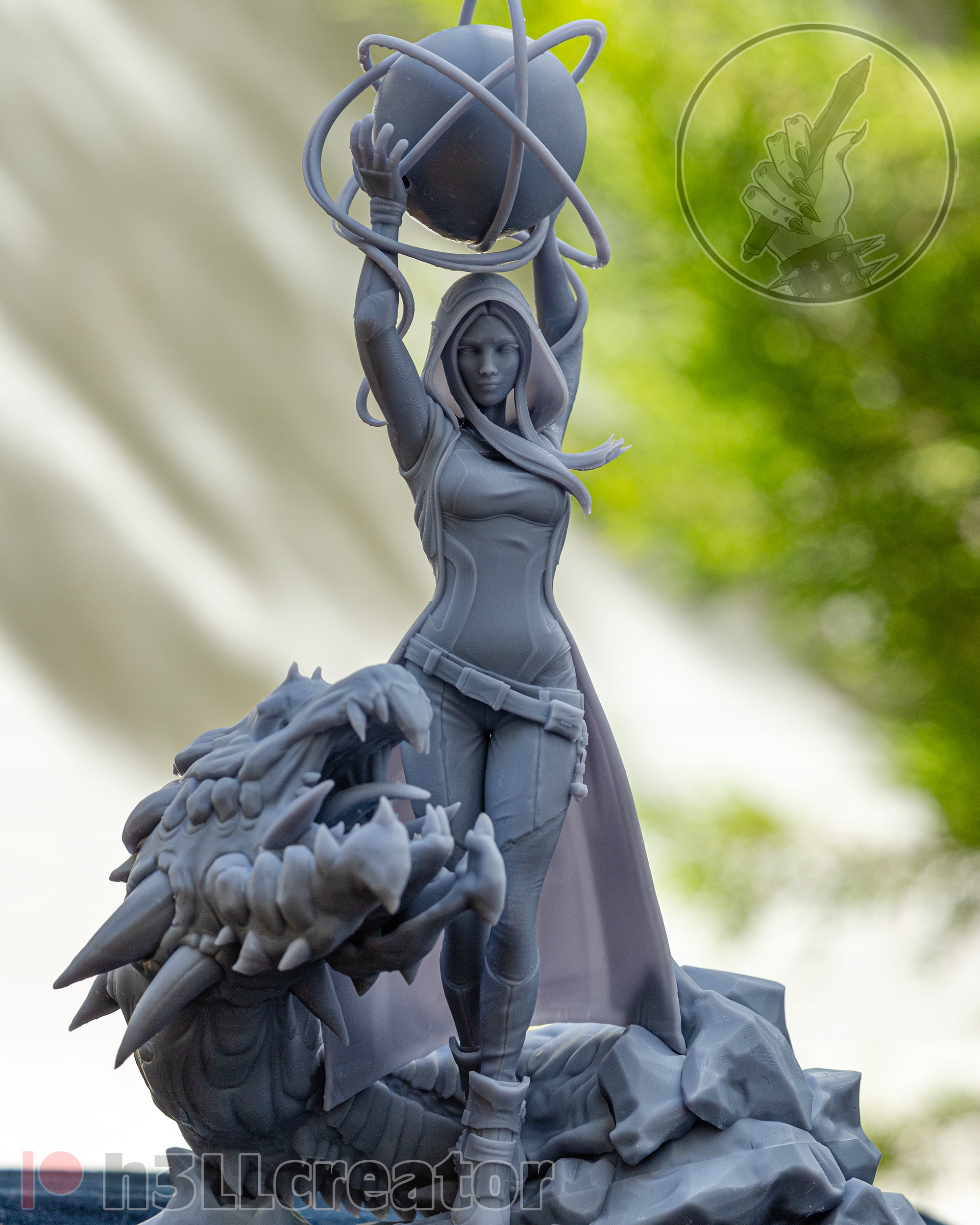 Figurka Maya Borderlands 3 h3LL creator 3D tisk 12K