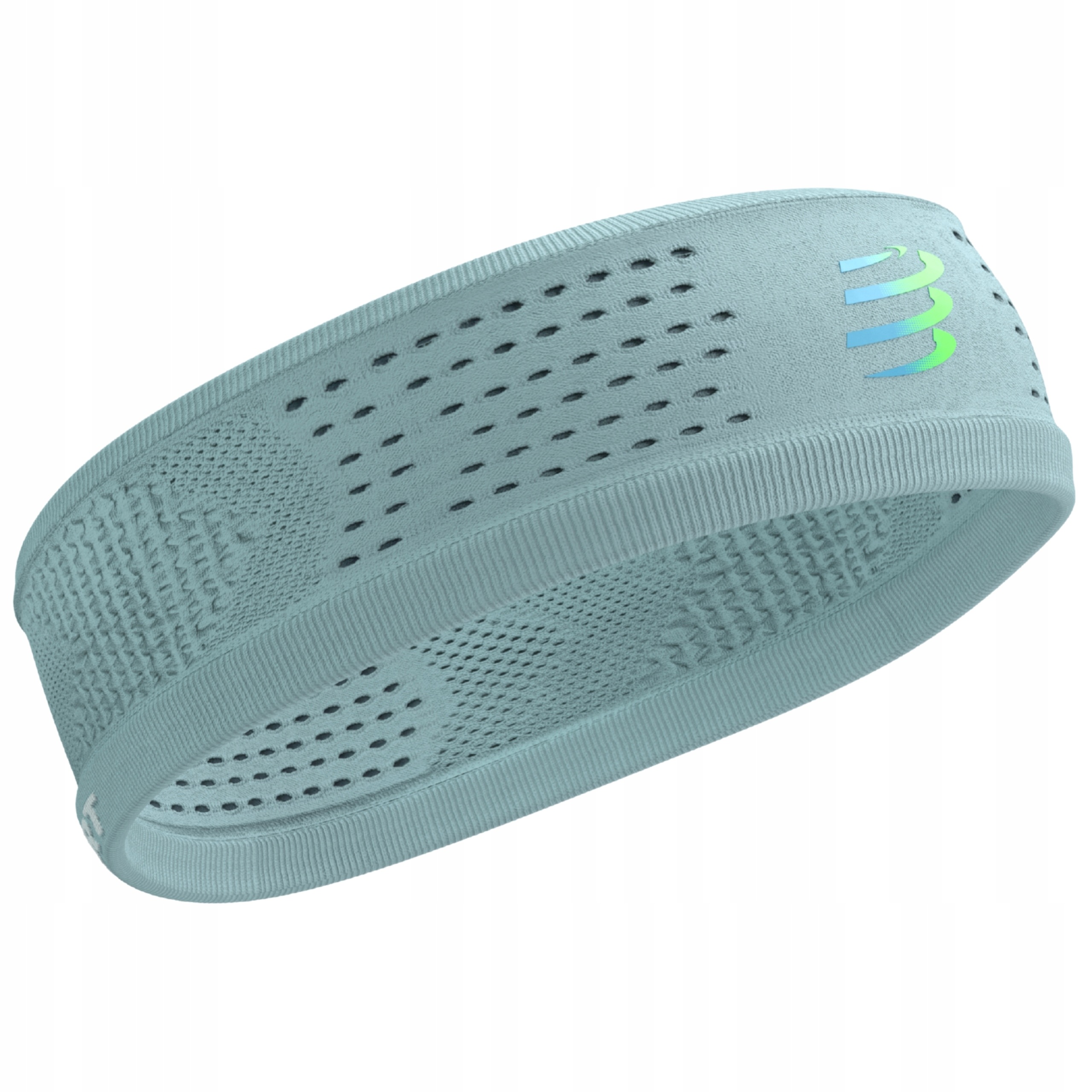 Opaska na Głowę Sportowa Cienka Compressport Headband On/off Unisex Miętowa