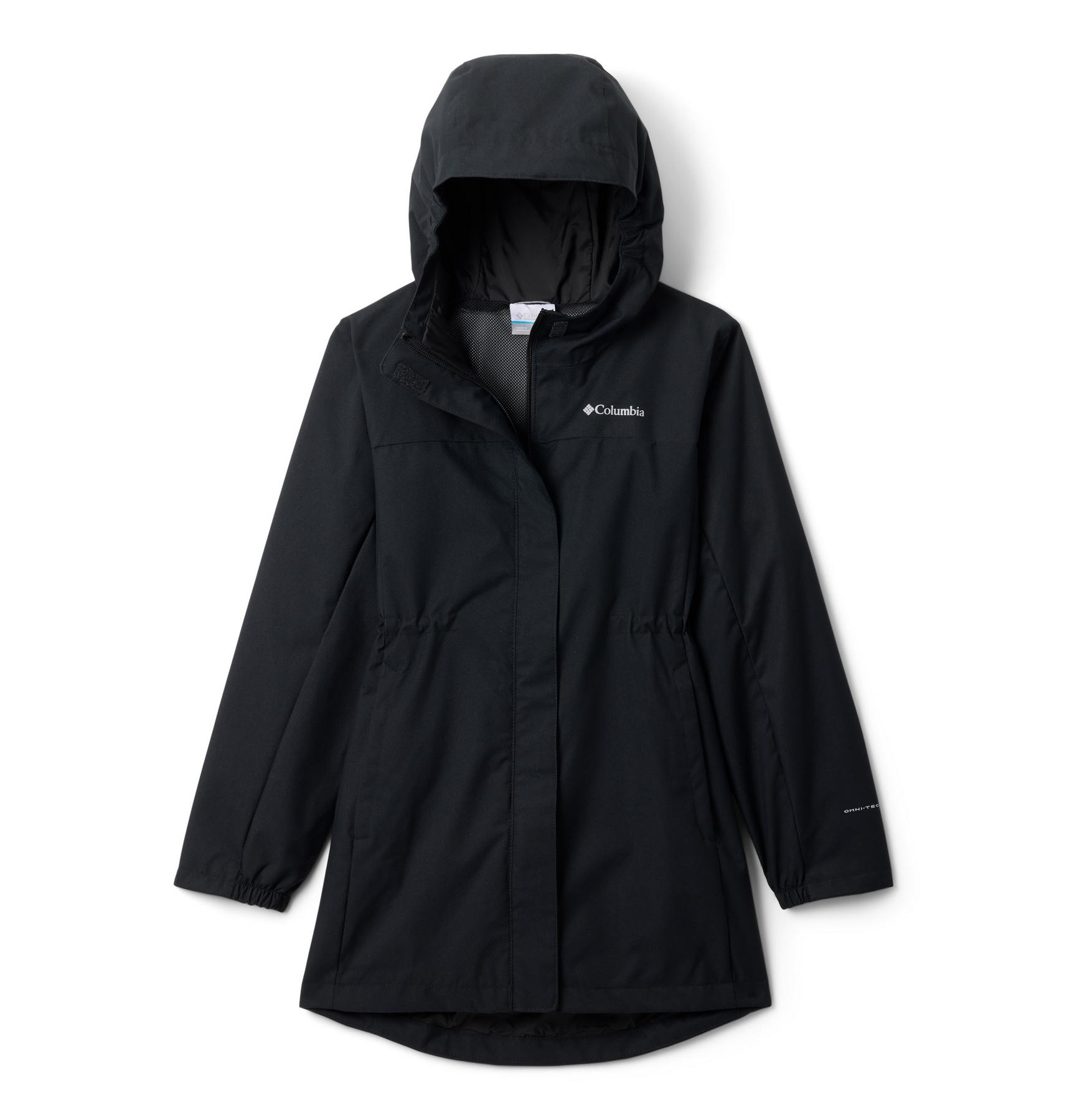 Kurtka przeciwdeszczowa dziecięca Columbia Hikebound Long black