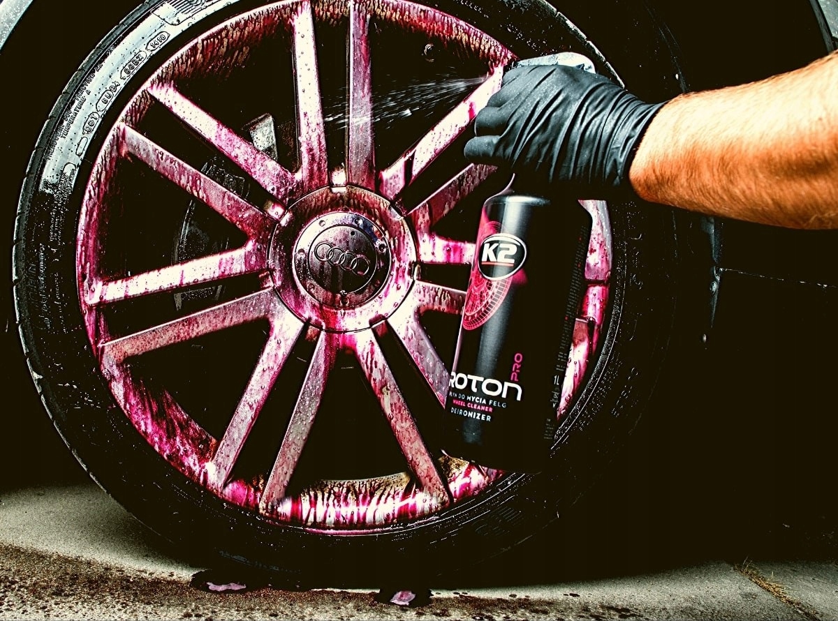 K2 ROTON KRWAWI PŁYN DEIRONIZER + PĘDZEL SZCZOTKA DO MYCIA CZYSZCZENIA FELG Producent K2