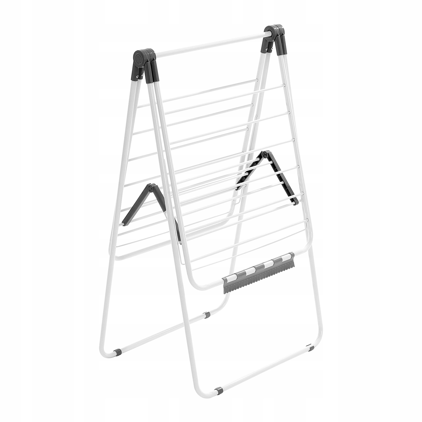 Levně Sušák na prádlo 2-patrový skládací s nastavitelnou výškou sušení