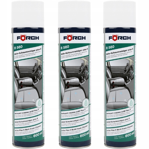 Aktywna Mocna Piana czyszcząca do Tapicerki ,Podsufitki, Forch R560 600 ml