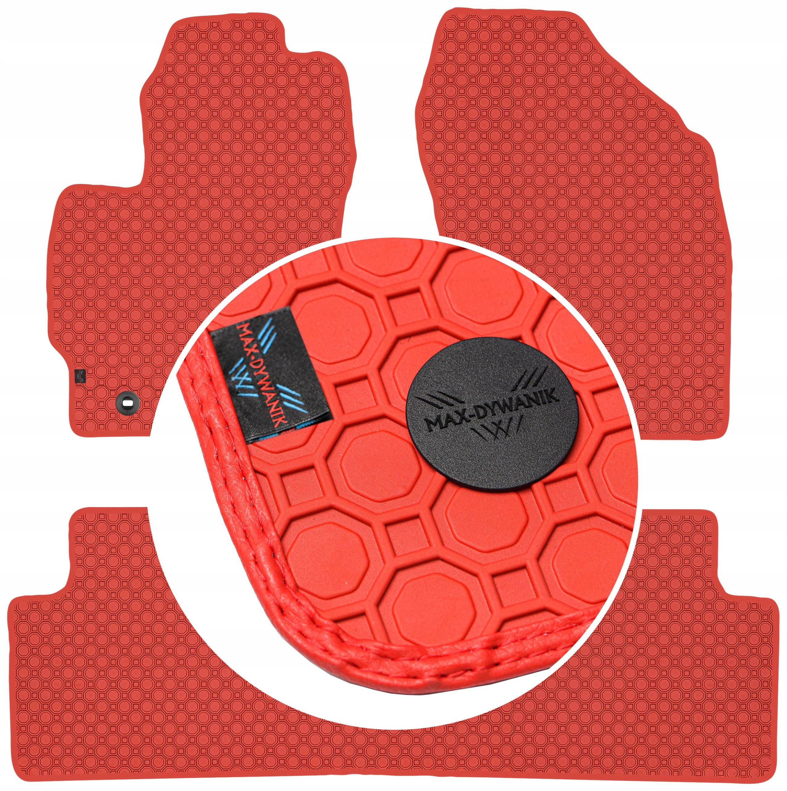 Toyota Auris I 2007-2012 Koberce Červené