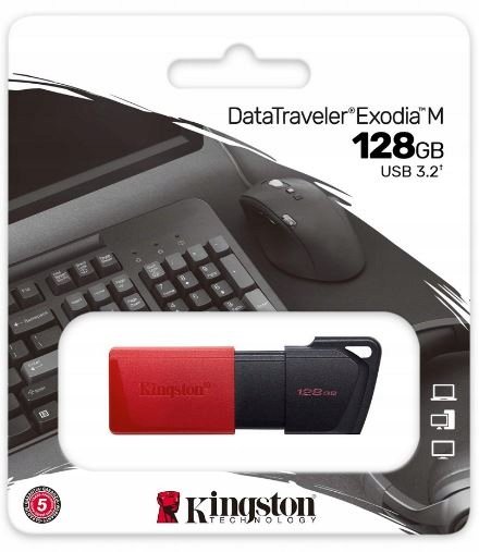 KINGSTON PENDRIVE PAMIĘĆ EXODIA USB 3.2 128 GB