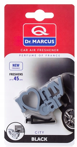 

Zapach do auta Dr Marcus City trójwymiarowy Black