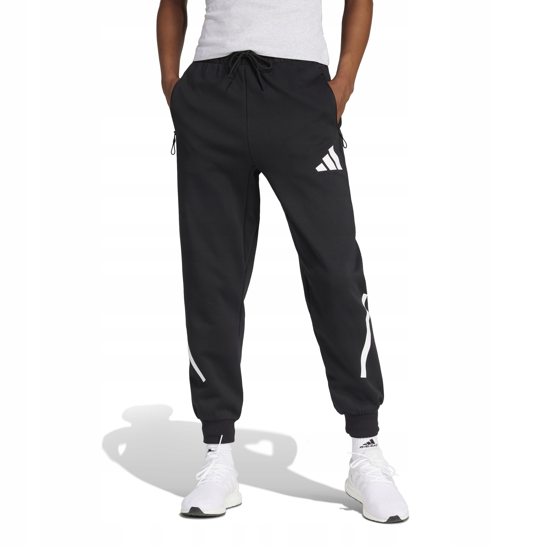 dámské sportovní kalhoty tepláky černé adidas Zne JC9309 vel. XL
