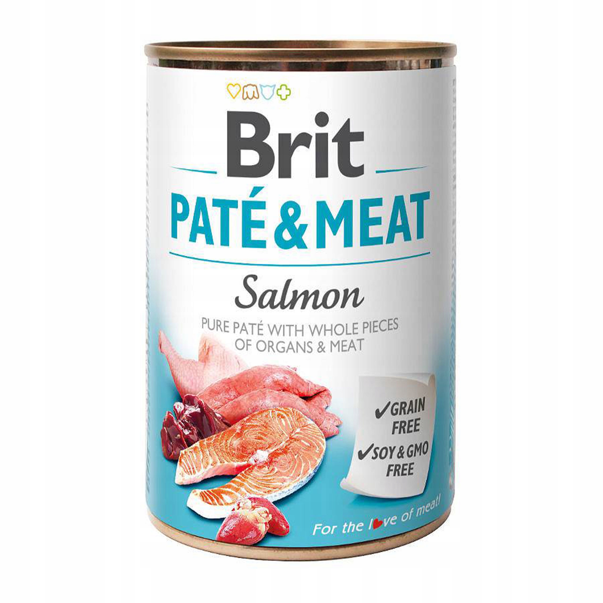 Levně Brit Paté & Meat Salmon 400 g