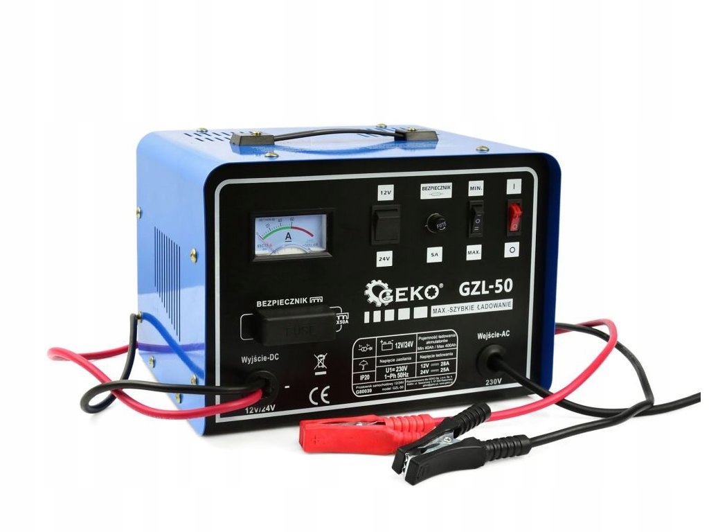 Nabíjačka autobatérií 12/24V GZL-50 G80039