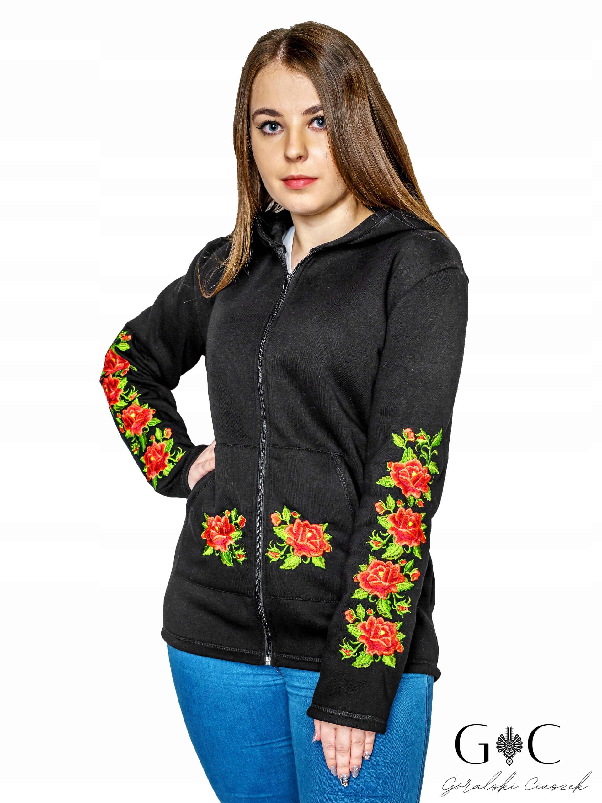 

Bluza góralska bawełniana haftowana ludowa