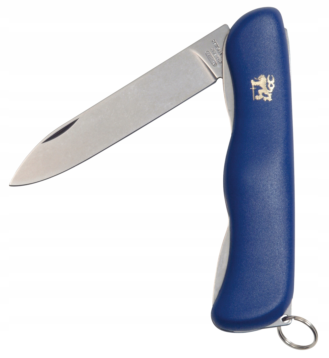 Scyzoryk Mikov Praktik 115-NH-1 czeski stal 420 ostrze 9 cm niebieski