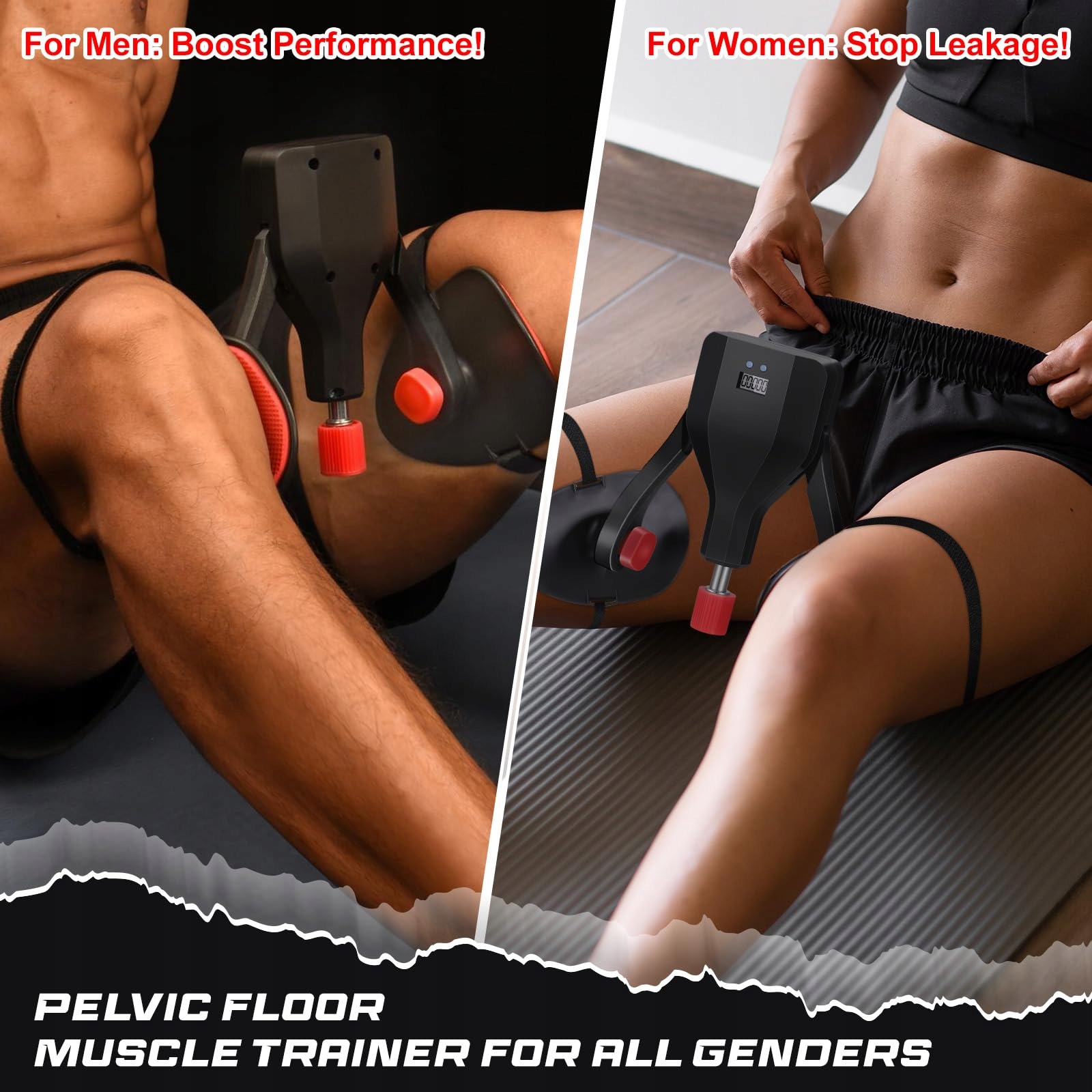 BECKENBODEN Trener Mięśni Kegla Dla Mężczyzn i Kobiet 10-50kg 360° Trening — miniatura 6