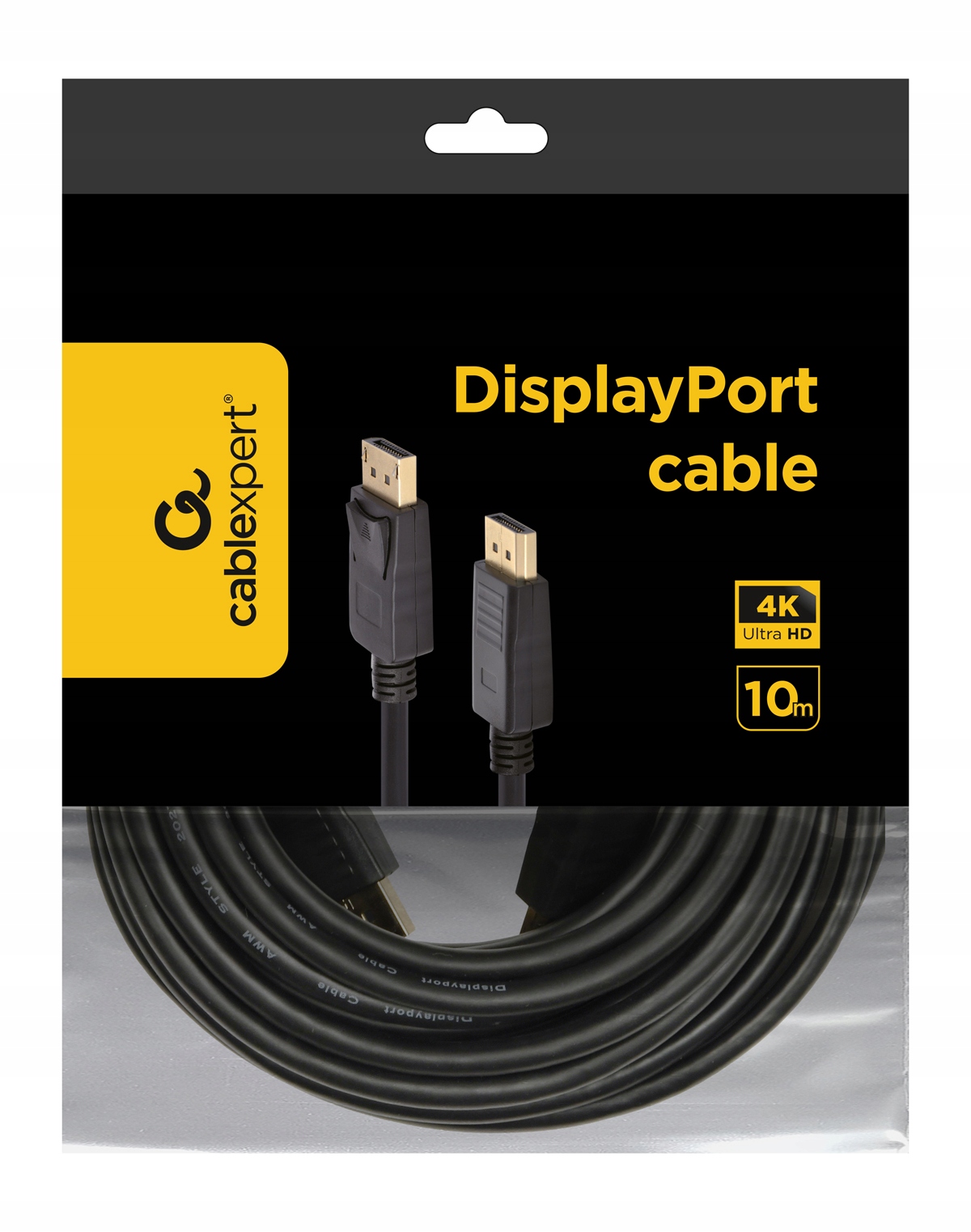 Kabel DisplayPort v.1.2 M/M (10m) Gembird Długość kabla 10 m