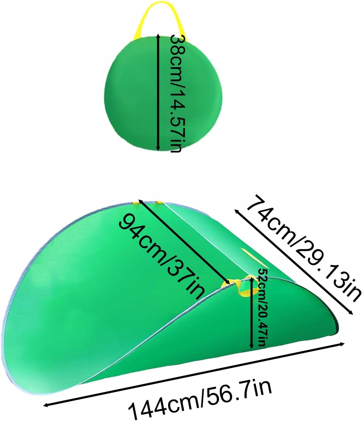 SKŁADANE KOSZ TORBA OGRODOWA NA LIŚCIE TRAWE PRZENOŚNY ZBIERACZ LIŚCI Kod producenta GJJJ-24011502