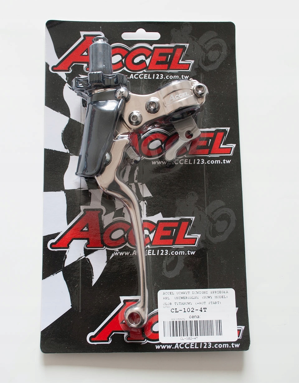 Accel Držiak Spojkovej Páky Kompletný Hot Start Univerzálna Farba Titán