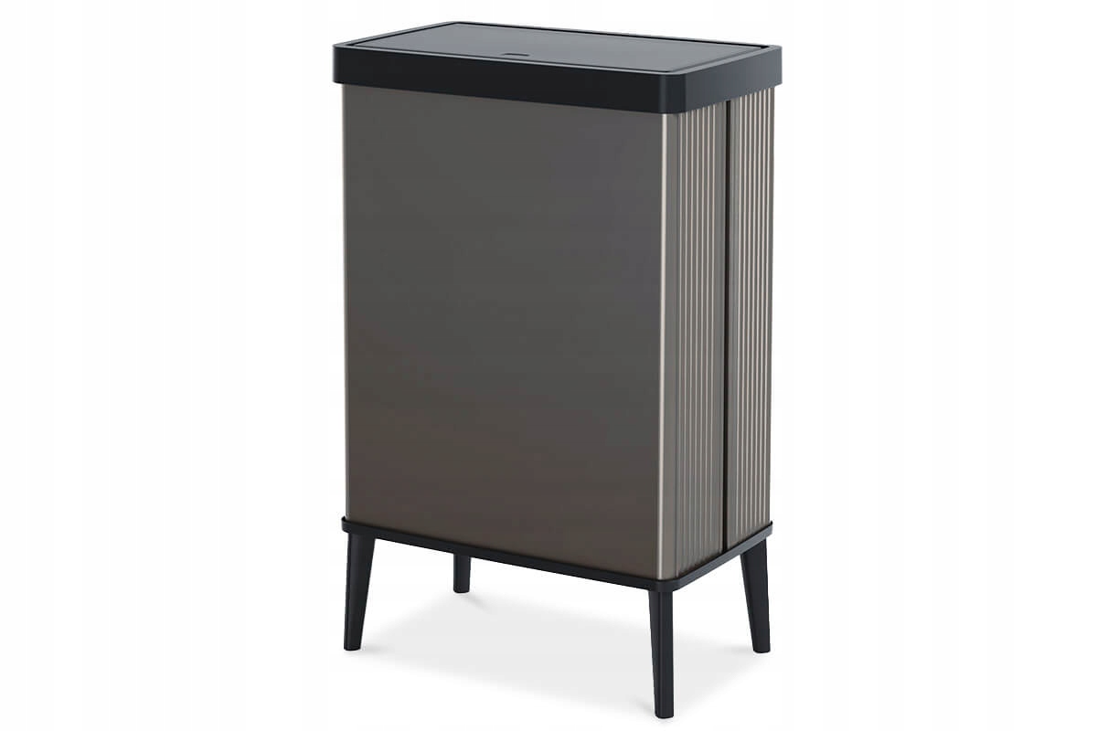 Levně Odpadkový koš Curver Verto 54L vysoký šedý