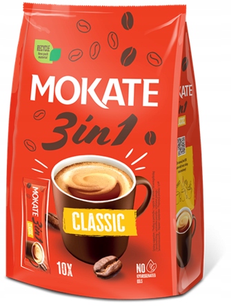 Levně Mokate Instantní káva 3in1 170g (10x17g)