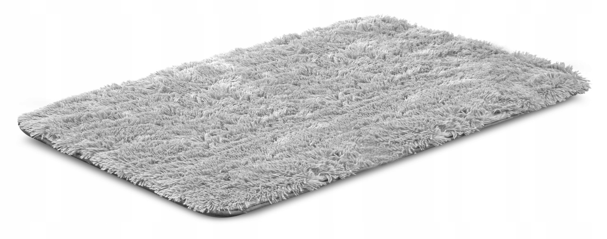 Levně pelíšek pro psa podložka 100x70 cm shaggy světle šedá antislip