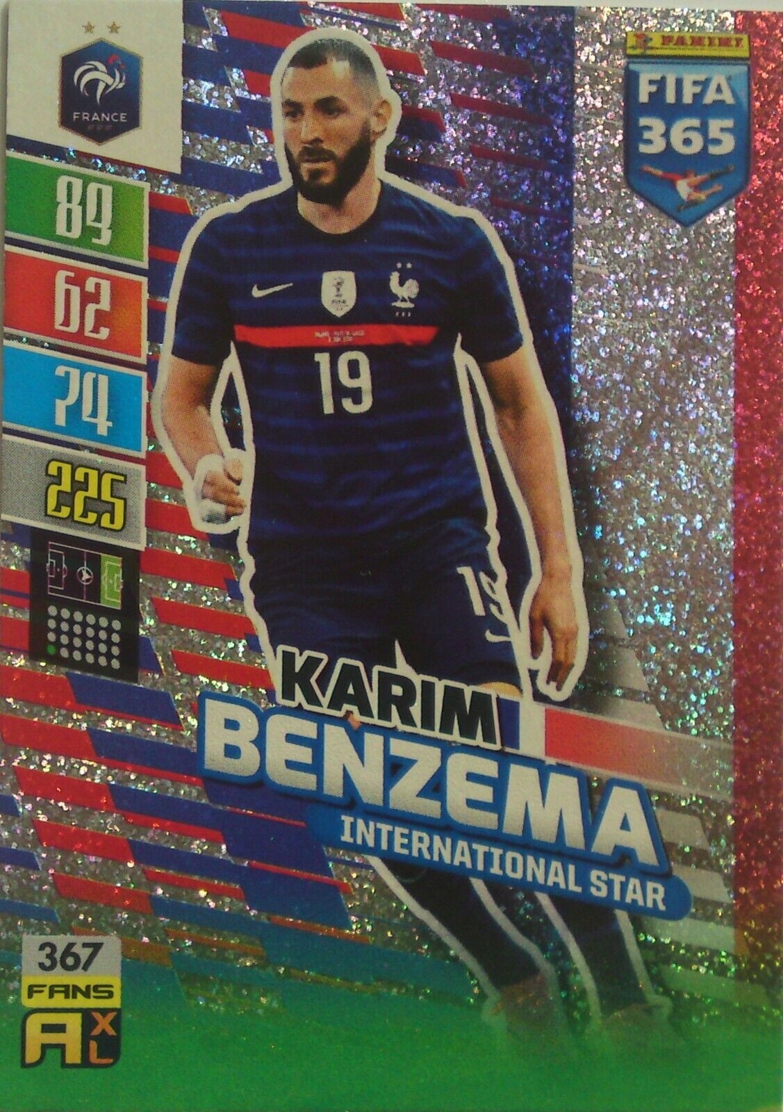 Fifa 365 2022 International Star Benzema 367