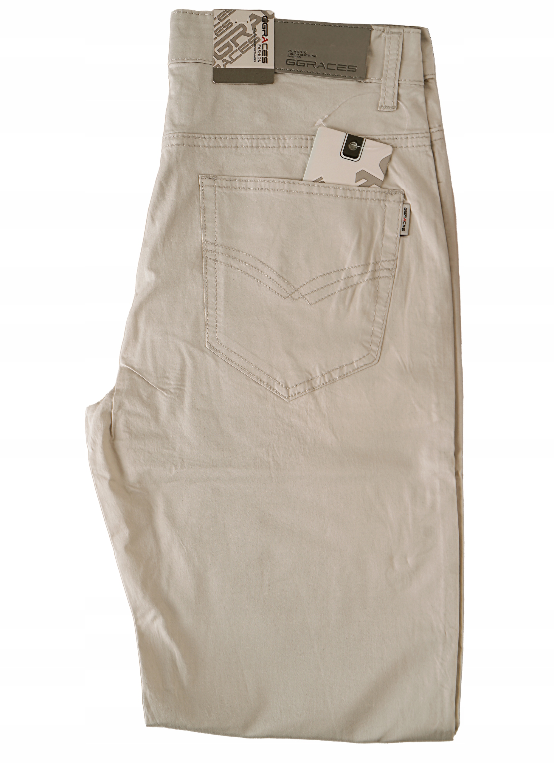 

Spodnie Bawełniane Jasne Cienkie W40 L32 98-106