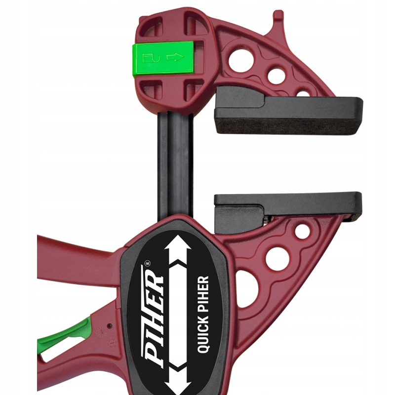 PIHER Ścisk stolarski Quick 300mm 80mm 150kg 52630 Rozstaw szczęk 300 mm
