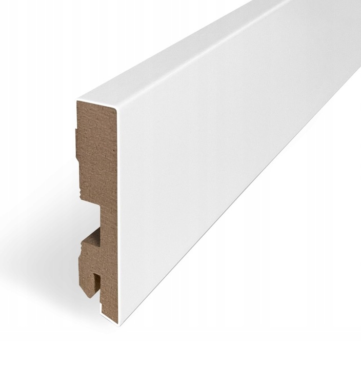 LISTWA MDF STYL SLIM 12x60mm dł. 100cm biała Rodzaj listwa