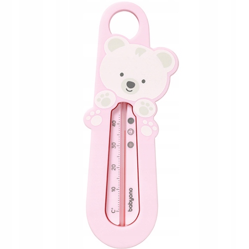 TERMOMETR DO KĄPIELI NOWORODKA BEZ RTĘCI RÓŻOWY Wyrób medyczny nie