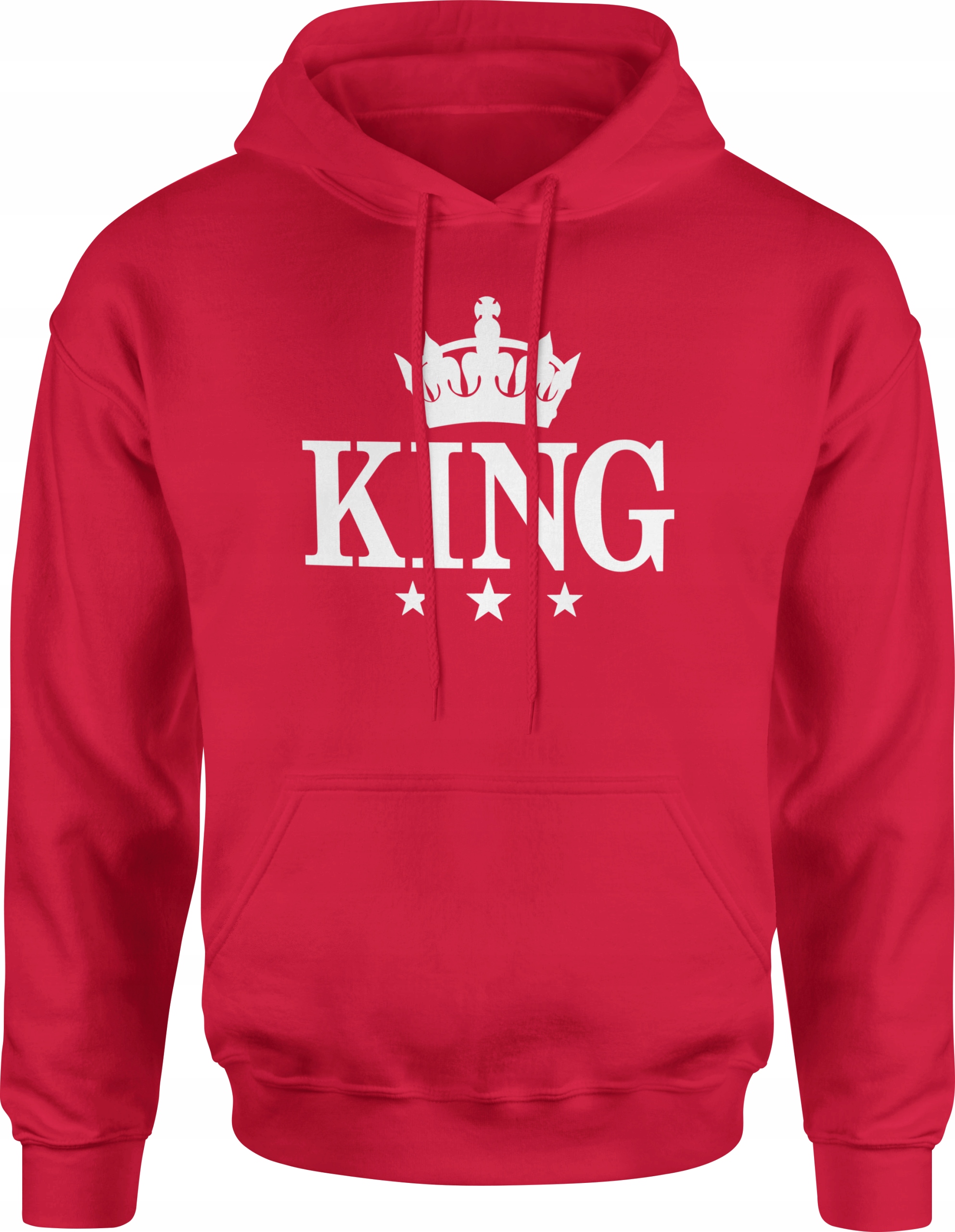 

Męska Bluza Z Kapturem King Bawełniana Rozm. L