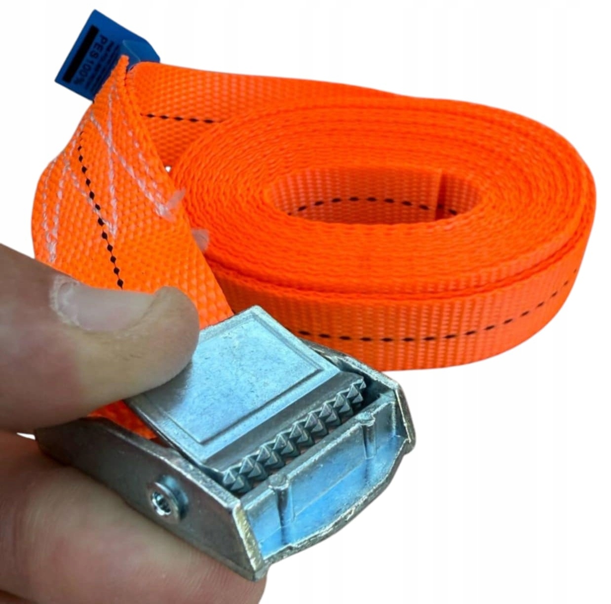 Pas Transportowy Klamra Samozaciskowa 4m 25mm 250kg Mocujące Rower Bagaż