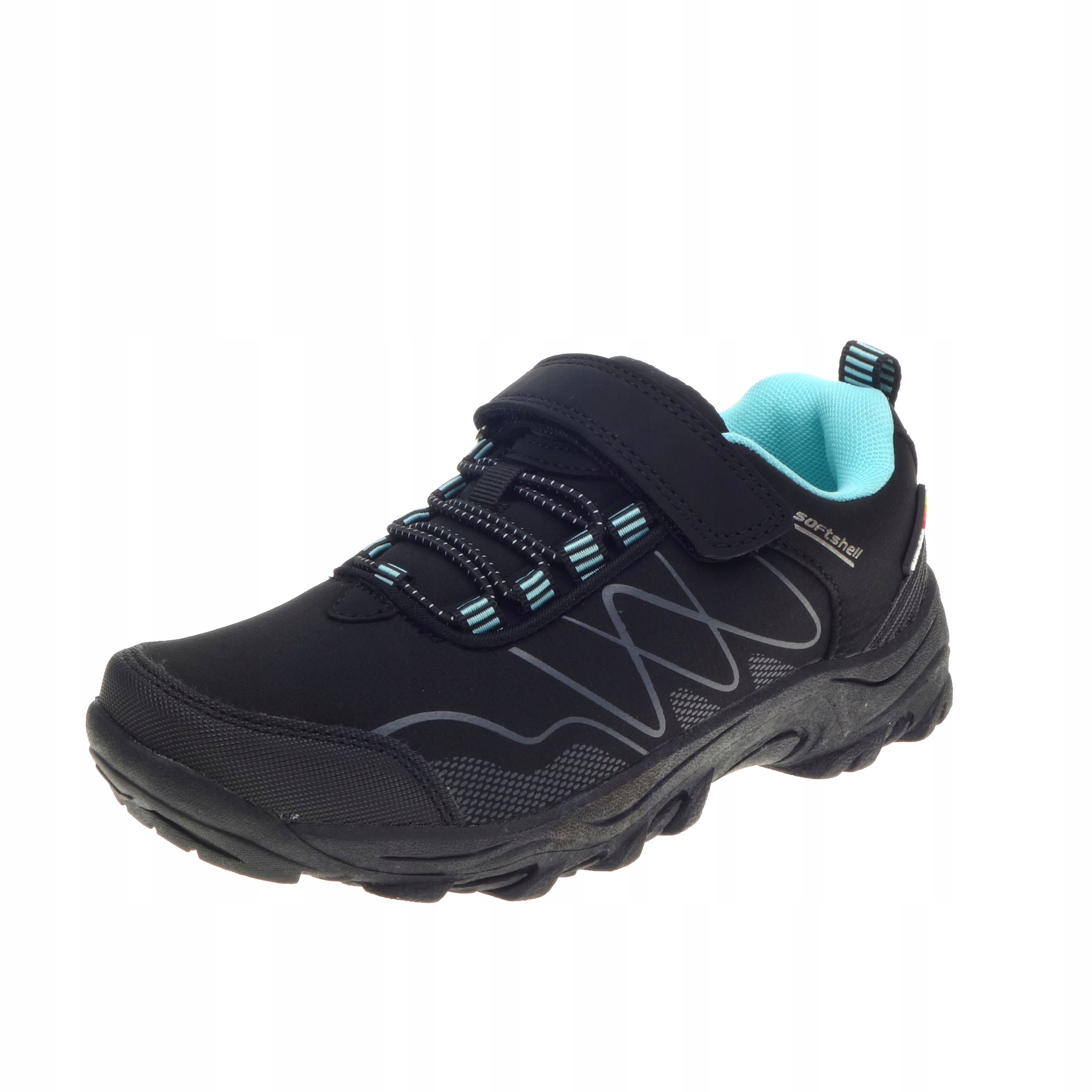 Buty Trekkingowe American Club SoftShell Lekkie Taktyczne Outdoor Rzep 33