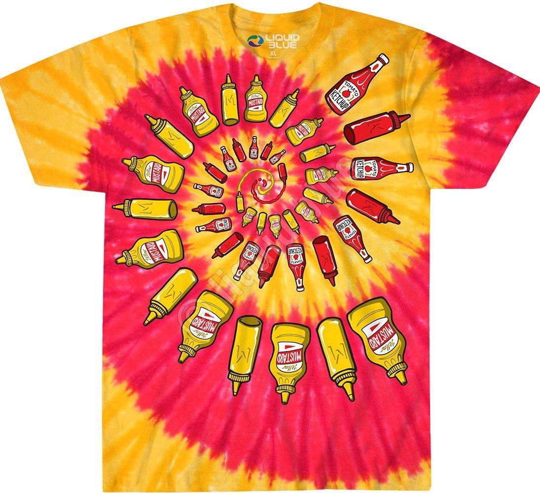 Spirála Mustard & Ketchup Liquid Blue XL