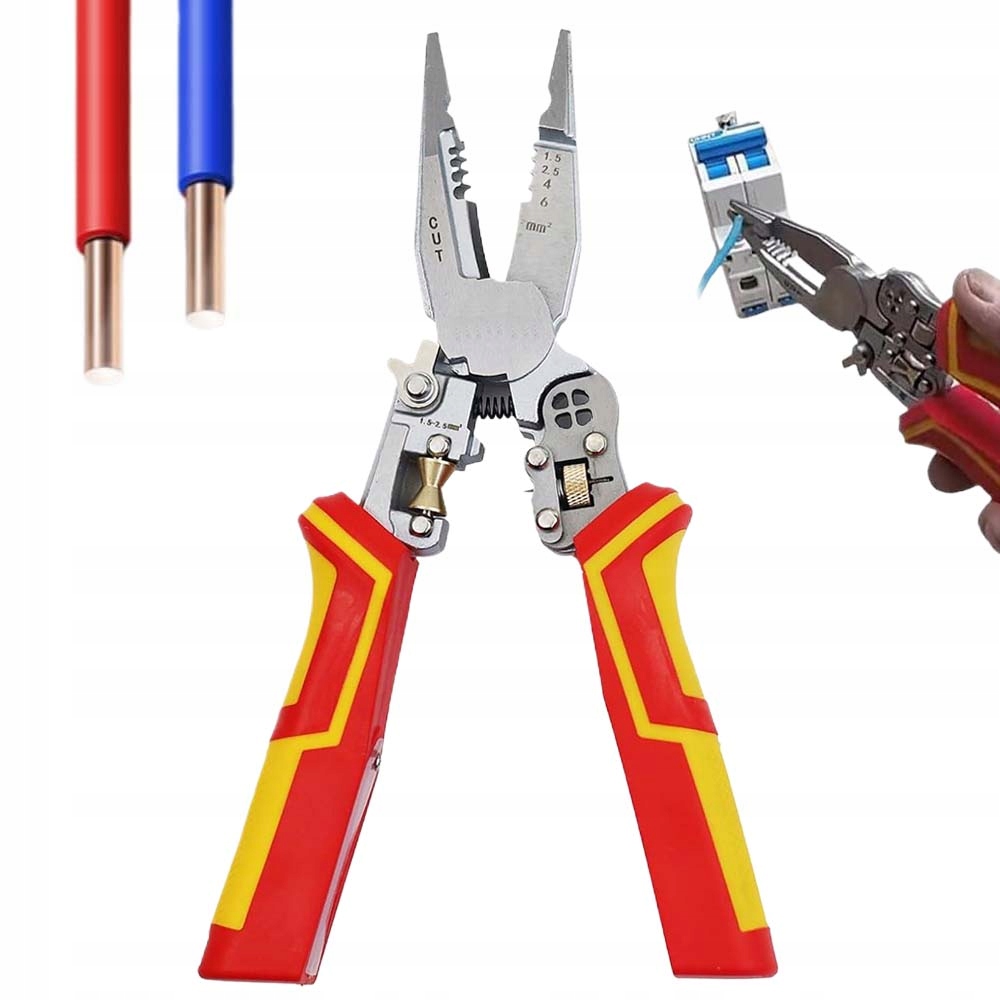 Univerzální Kleště 9V1 Pro Testování Elektrických Instalací