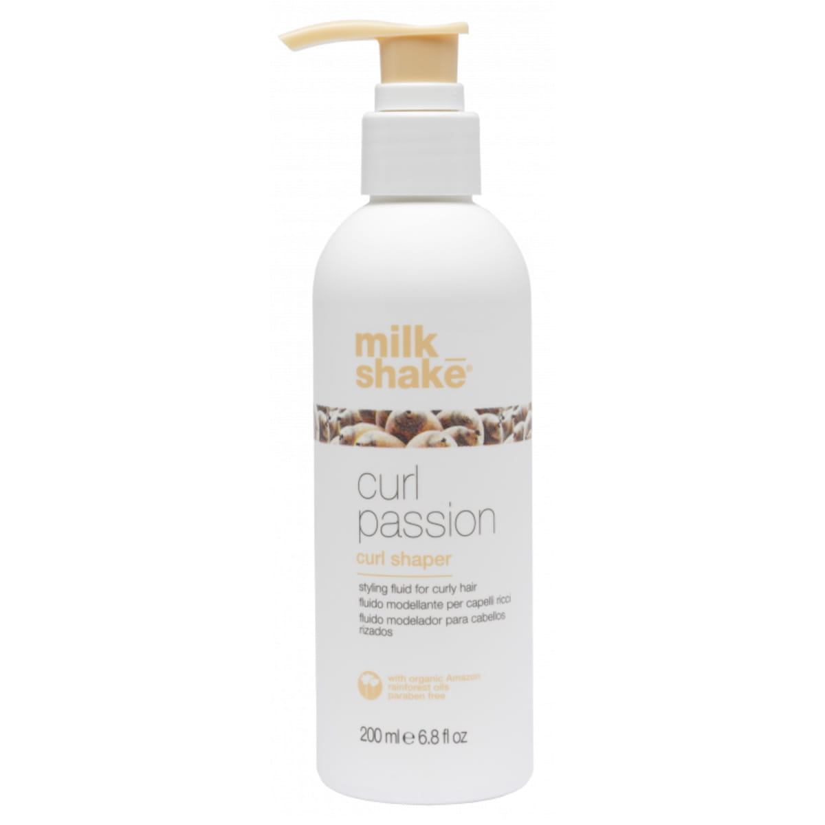 Milk Shake Curl Passion Shaper aktivátor otáčení pro kudrnaté vlasy 200 Ml
