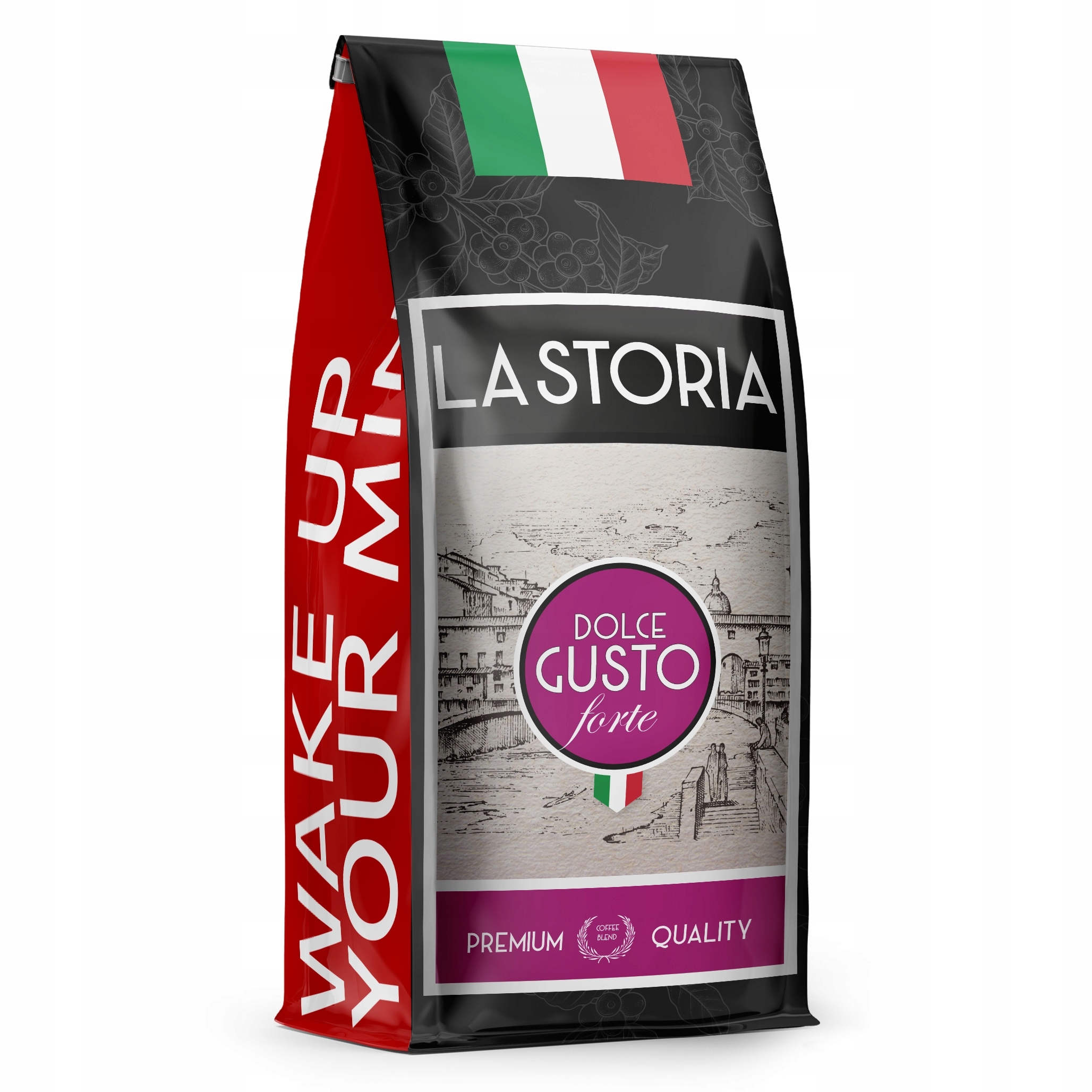 Levně Káva La Storia Dolce Gusto Forte 1 kg Čerstvě Pražená Blue Orca