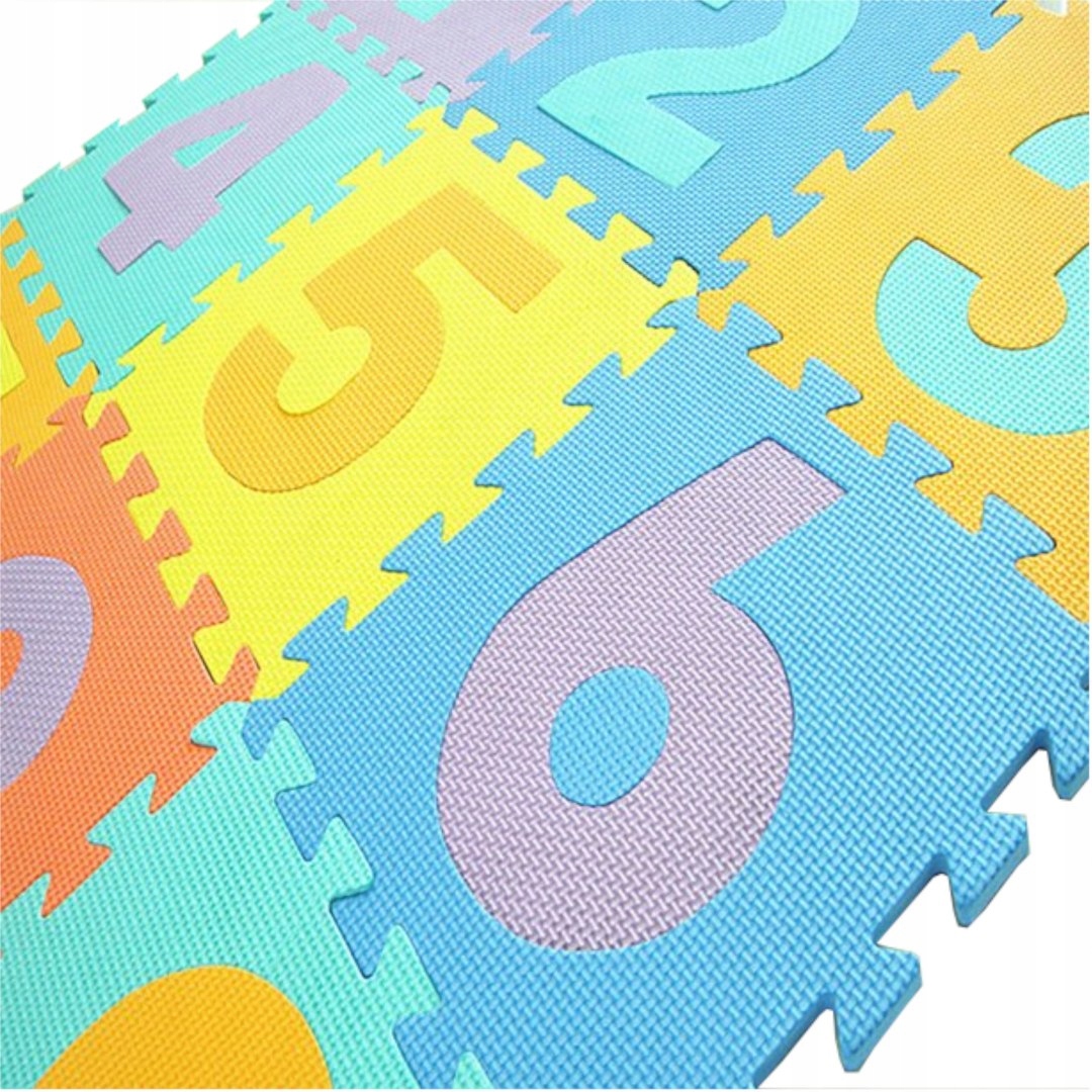 PUZZLE PIANKOWE MATA EVA 10 SZT LICZBY CB-102 Liczba elementów 10