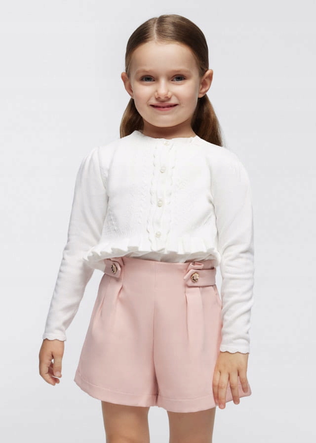 Sweter dziewczęcy MAYORAL 3354 śmietankowy - 128 Marka Mayoral