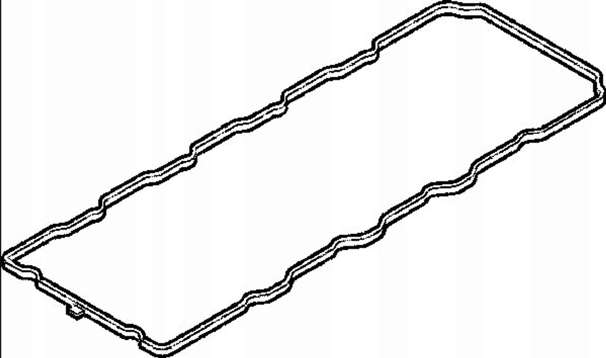ELRING 372.670 USZCZELKA POKRYWY ZAW.