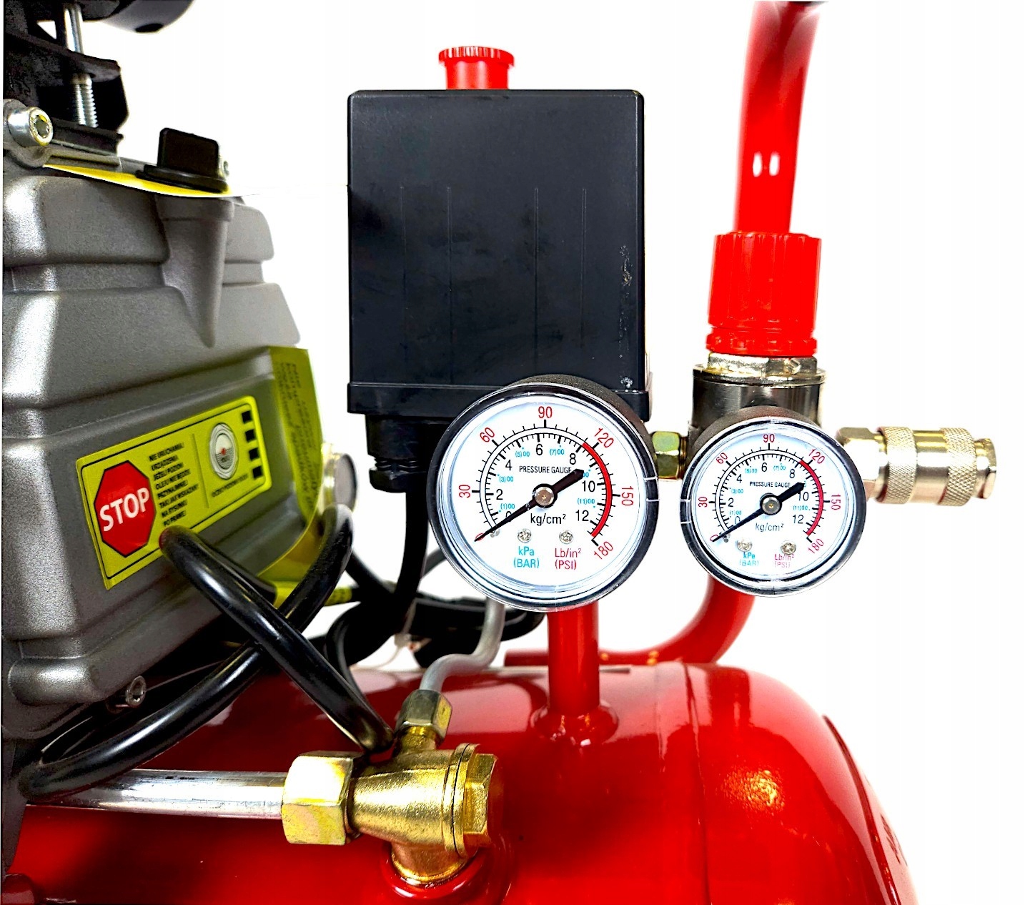 KOMPRESOR OLEJOWY 50L SPRĘŻARKA POWIETRZA 260L/min 8 BAR + ZESTAW KIT OLEJ Marka Bavaria