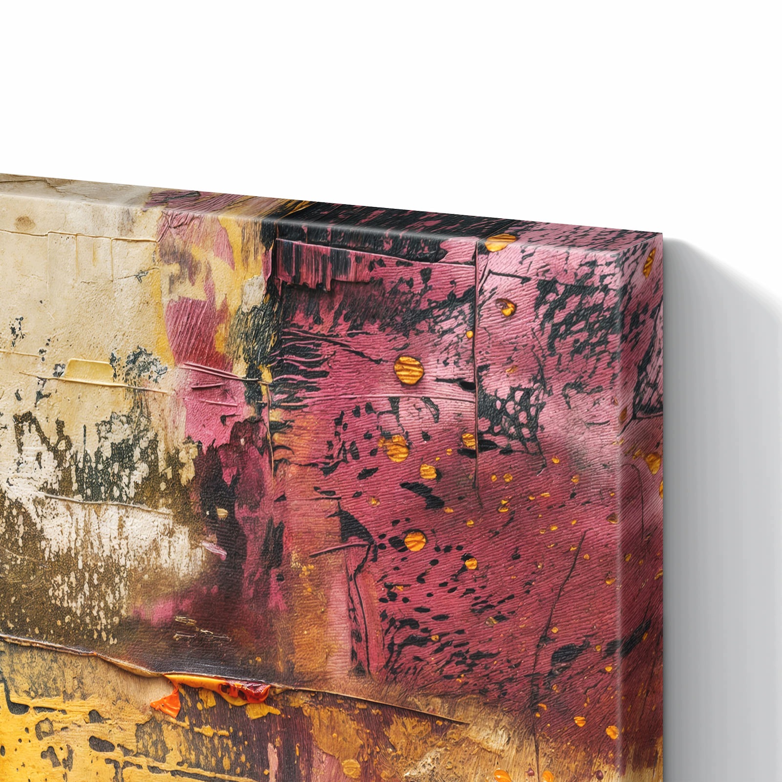 Magnetická tabule Umění Kolaž Textura 60 × 40 cm