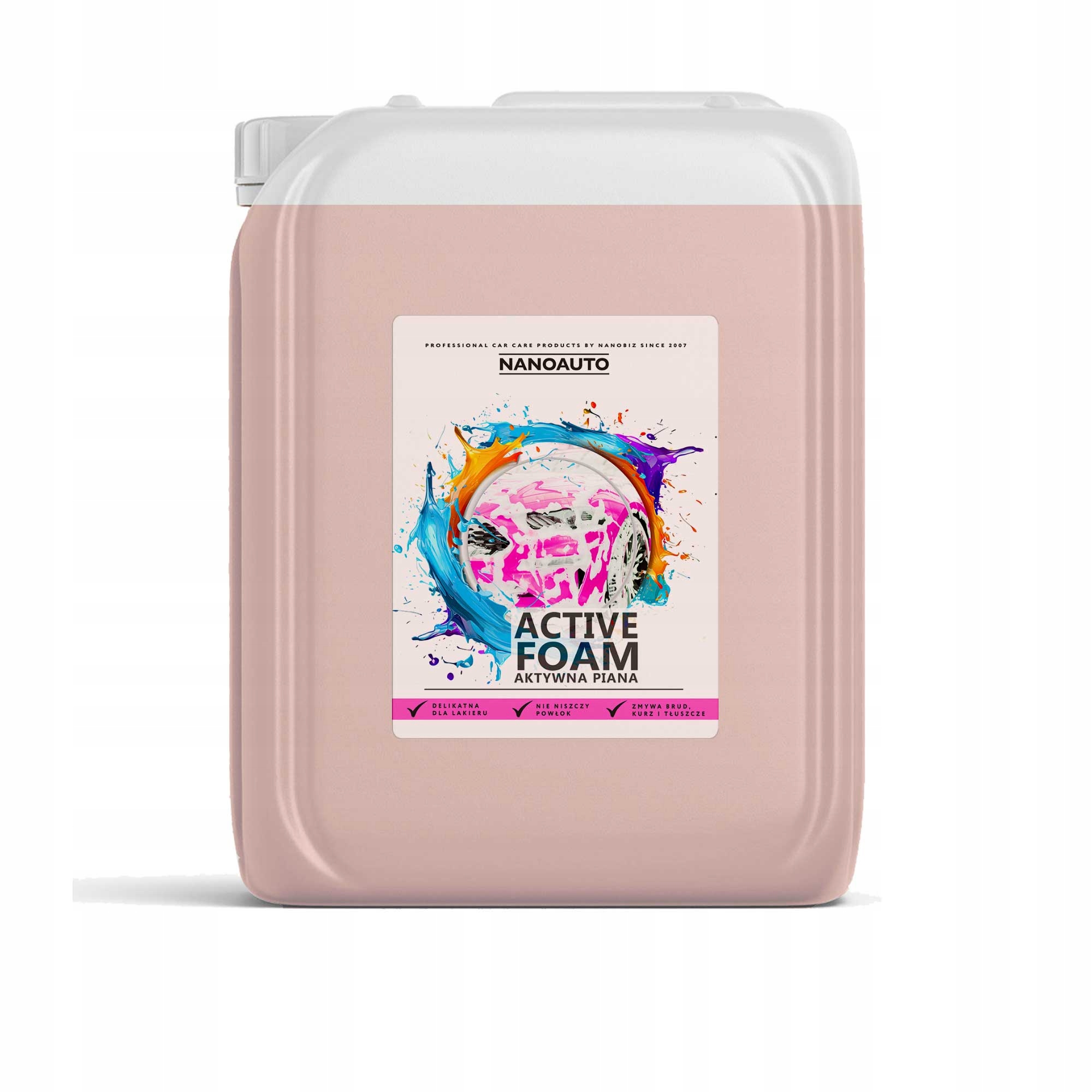 Nanoauto Active Foam aktivní pěna na mytí auta 10 Litrů