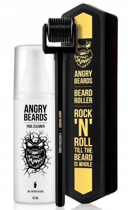 

Angry Beards - Derma Roller na porost Brody i Wąsa